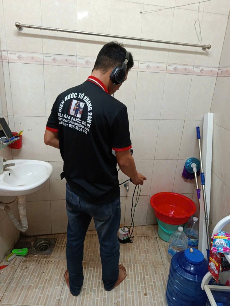 dò rò rỉ nước Quận 1 Điện Nước Tú Khang 24h