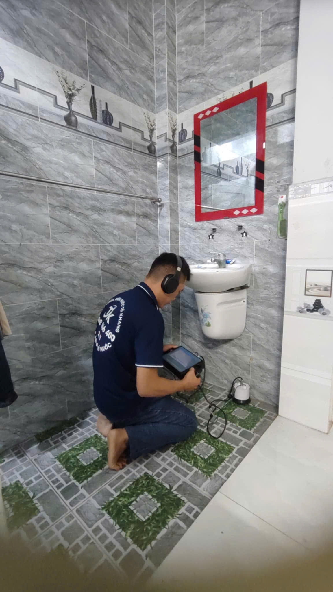 Dò tìm rò rỉ nước quận 12 - Điện Nước Tú Khang 24h